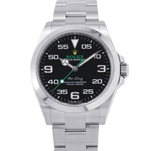 Load image into Gallery viewer, ROLEX Air-King W40mm Stainless Steel Black Dial126900
