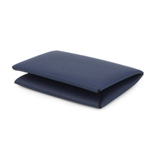 将图像加载到图库查看器中，HERMES Calvi blue navy Epsom
