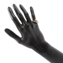 将图像加载到图库查看器中，CARTIER Juste Un Clou Ring with paved diamonds Size 51/#11 Classic modelN4748651/N4748600 18K Pink Gold
