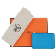 Load image into Gallery viewer, HERMES Constance Slim Verso Vert Vertigo/Blue Zanzibar Evercolor
