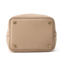 将图像加载到图库查看器中，HERMES Picotin Padlock Beige Marfa Taurillon Clemence Size PM
