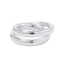 将图像加载到图库查看器中，HERMES Caba Cityslide clutchertige Ring Size 54/#14 SV925
