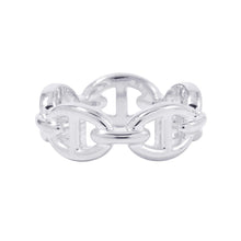 将图像加载到图库查看器中，HERMES Chaine d'Ancre Anchene Ring Size PM/49/#9 SV925
