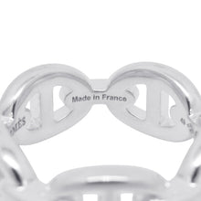 将图像加载到图库查看器中，HERMES Chaine d'Ancre Anchene Ring Size PM/49/#9 SV925
