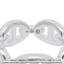 将图像加载到图库查看器中，HERMES Chaine d'Ancre Anchene Ring Size PM/49/#9 SV925
