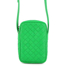 将图像加载到图库查看器中，Bottega Veneta INTRECCIATO Phone Pouch Parakeet729296 Calf Leather
