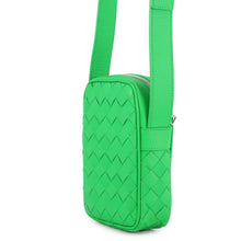 将图像加载到图库查看器中，Bottega Veneta INTRECCIATO Phone Pouch Parakeet729296 Calf Leather
