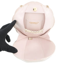 Load image into Gallery viewer, CHANEL Camellia ChainPochette Jasmin Flower Satin Lambskin
