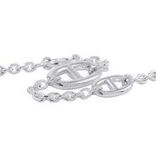 将图像加载到图库查看器中，HERMES Chaine d'Ancre Farandole Bracelet Size ST SV925
