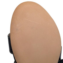 Load image into Gallery viewer, HERMES Oazis Sandals Black Leather Size 36H
