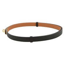 Load image into Gallery viewer, HERMES Kelly Belt Black Epsom
