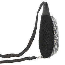 Load image into Gallery viewer, Dior Oblique SCARAB Crossbody Bag Black/Beige2ESBC311YKY Canvas Size Mini

