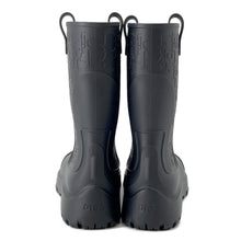 Load image into Gallery viewer, Dior Oblique rain boots Black3B0338ZWJ Rubber Size 41
