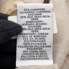 Load image into Gallery viewer, HERMES APPL COUVERTURES ET TENUES Size 90 Mastic/Natural/Multicolor Cashmere70% Silk30%
