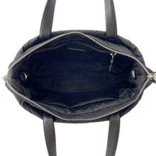 将图像加载到图库查看器中，PRADA Padded 2way Tote Bag Black1BG373 Nylon Size Small
