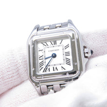 将图像加载到图库查看器中，CARTIER PANTHERE de Cartier SM H30mm×W23mm Stainless Steel Silver DialWSPN0013
