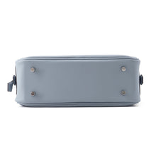 将图像加载到图库查看器中，HERMES Plume Blue Lin Swift Leather Size Mini
