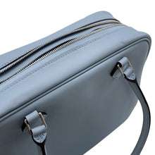 将图像加载到图库查看器中，HERMES Plume Blue Lin Swift Leather Size Mini
