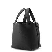 Load image into Gallery viewer, HERMES Picotin Lock Black Taurillon Clemence Size PM
