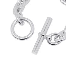 将图像加载到图库查看器中，HERMES Chaine d'Ancre Bracelet 11 frames Size TGM SV925
