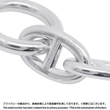 将图像加载到图库查看器中，HERMES Chaine d'Ancre Bracelet 11 frames Size TGM SV925
