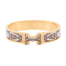 将图像加载到图库查看器中，HERMES Clic H "Grand Apara" Size PM AubeH705421F Metal
