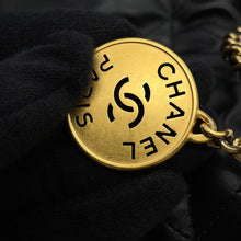 将图像加载到图库查看器中，CHANEL CHANEL22 ChainShoulder Bag BlackAS3980 Shiny calfskin leather Size Mini
