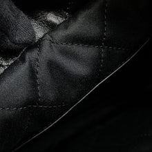 将图像加载到图库查看器中，CHANEL CHANEL22 ChainShoulder Bag BlackAS3980 Shiny calfskin leather Size Mini
