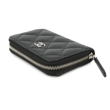 Load image into Gallery viewer, CHANEL Classic zip coin purse BlackAP0216 Caviar Leather
