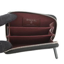 Load image into Gallery viewer, CHANEL Classic zip coin purse BlackAP0216 Caviar Leather
