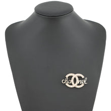 Load image into Gallery viewer, CHANEL CC Logo BroochABB778 Metal Rhinestone
