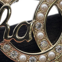 Load image into Gallery viewer, CHANEL CC Logo BroochABB778 Metal Rhinestone
