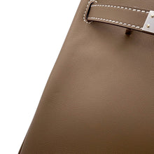 将图像加载到图库查看器中，HERMES Birkin Etoupe Swift Leather Size 25
