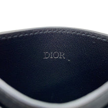 将图像加载到图库查看器中，Dior Oblique Galaxy World Tour Card Case Black/Gray2ESCH135CLP Leather
