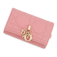 将图像加载到图库查看器中，Dior My Dior Aster Key Case PinkS0983ONMJ Lambskin
