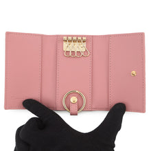 将图像加载到图库查看器中，Dior My Dior Aster Key Case PinkS0983ONMJ Lambskin
