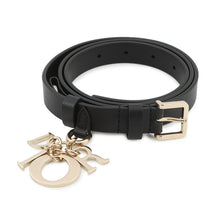 Load image into Gallery viewer, Dior Miss Dior Belt Size 90 Black24030665MY Leather
