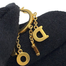 将图像加载到图库查看器中，Dior Diore Revolution Earrings GoldE3230WOMCY Metal Rhinestone
