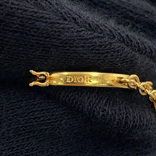 将图像加载到图库查看器中，Dior Diore Revolution Earrings GoldE3230WOMCY Metal Rhinestone
