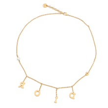 将图像加载到图库查看器中，Dior Diorevolution Necklace GoldN2795WOMCY Metal Rhinestone Pearl
