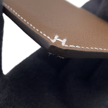 将图像加载到图库查看器中，HERMES Card Case 《HSellier》 Etoupe Evercolor
