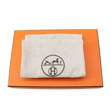 Load image into Gallery viewer, HERMES Lipari Sandals 70 Black Leather Size 38 1/2
