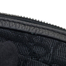 将图像加载到图库查看器中，Dior Oblique SCARAB Crossbody Bag Black2ESBC311YKY Canvas Leather Size Mini
