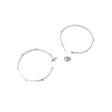 将图像加载到图库查看器中，HERMES Creole Earrings SV925
