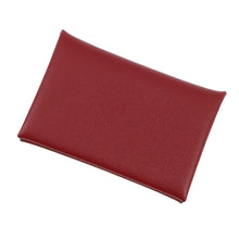 Load image into Gallery viewer, HERMES Calvi Rouge H Veau Madame
