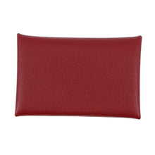 Load image into Gallery viewer, HERMES Calvi Rouge H Veau Madame
