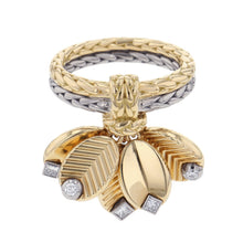 将图像加载到图库查看器中，CARTIER Grand de Cafe Ring Size 53/#13 K18YG K18WG
