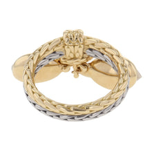 将图像加载到图库查看器中，CARTIER Grand de Cafe Ring Size 53/#13 K18YG K18WG
