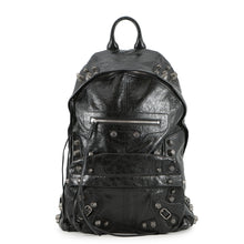 将图像加载到图库查看器中，BALENCIAGA Le Cagoule Backpack Black766297 Leather
