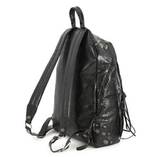 将图像加载到图库查看器中，BALENCIAGA Le Cagoule Backpack Black766297 Leather
